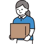 Moving Female SVG Icon